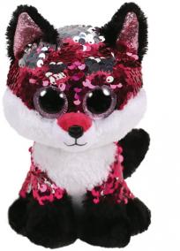 TY Beanie Boos flitrový JEWEL - liška 24 cm