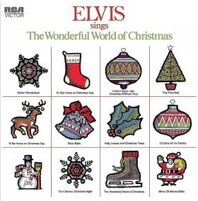 Elvis Presley: Elvis Sings the Wonderful World of Christmas LP