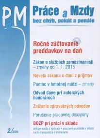 PaM 2/2015: Práce a mzdy