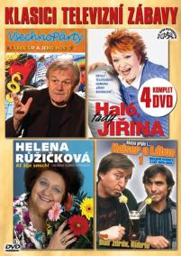 Klasici televizní zábavy - 4 DVD