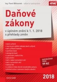 Daňové zákony v úplném znění k 1. 1. 2018 s přehledy a komentáři změn