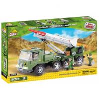 Stavebnice COBI 2364 Small Army Mobilní raketomet/300 kostek+2 figurky