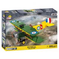 Stavebnice COBI 2977 Great War Stíhací letoun AVRO 504 D7600/230 kostek+2 figurky