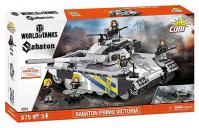 Stavebnice COBI 3034 WORLD of TANKS Tank Sabaton Primo Victoria/675 kostek+5 figurek