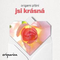 Origami přání - Jsi krásná