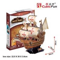 Puzzle 3D Santa Maria - 113 dílků