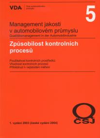 Management jakosti v automobilovém průmyslu VDA 5