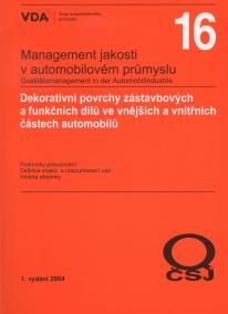 Management jakosti v automobilovém průmyslu VDA 16