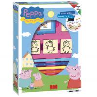 Razítka Prasátko Peppa, box 4 ks