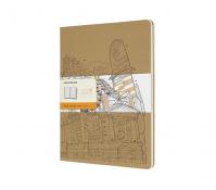 Moleskine: The Wandering City sešity linkované 2ks XL