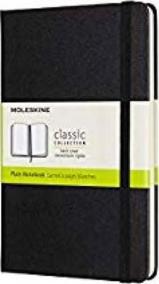 Moleskine: Zápisník tvrdý čistý černý M