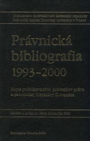 Právnická bibliografia 1993-2000