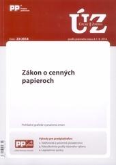 UZZ 23/2014 Zákon o cenných papieroch