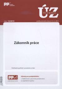 UZZ 12/2015 Zákonník práce