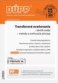 DUPP 9/2015 Transferové oceňovanie