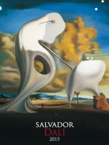 Salvador Dalí - nástěnný kalendář 2015