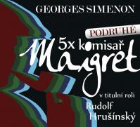 5x komisař Maigret podruhé - 5CD