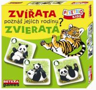 Pexetrio Kids - Zvířata - Poznáš jejich rodinu? (SK+CZ)