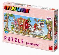 Čtyřlístek - puzzle Panoramic 150 dílků