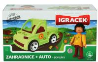 IGRÁČEK - Zahradnice + auto + doplňky