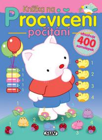 Knížka na procvičení - počítání + 400 samolepek