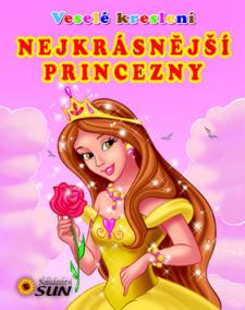 Veselé kreslení Nejkrásnější princezny - omalovánka