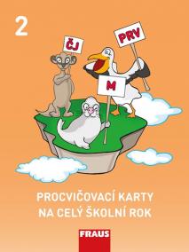 Procvičovací karty na celý školní rok 2 - ČJ, M, Prvouka