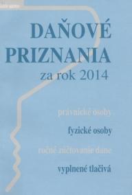 Daňové priznania za rok 2014