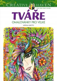 Tváře - omalovánky pro velké