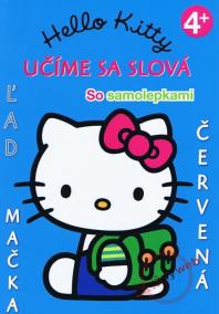 Hello Kitty 4+ - Učíme sa slová so samolepkami