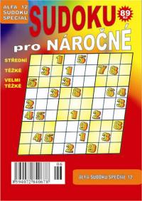 Sudoku speciál 12 pro nároční