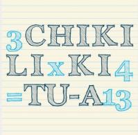 CHIKI LIKI TU-A - 3 x 4 = 13