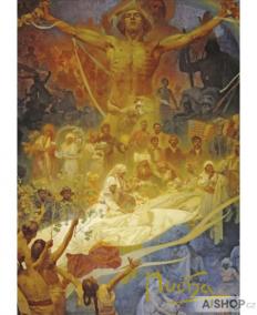 Pohled Alfons Mucha - Apoteóza z dějin Slovanstva, krátký (Slovanská epopej)