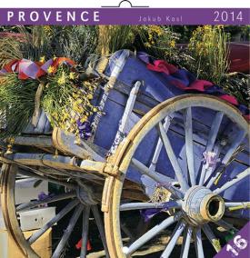 Kalendář 2014 - Provence Jakub Kasl - nástěnný poznámkový (ANG, NĚM, FRA, ITA, ŠPA, HOL)