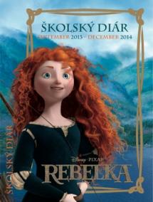 W. Disney Rebelka školský diár 2014