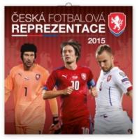 Česká fotbalová reprezentace - nástěnný kalendář 2015