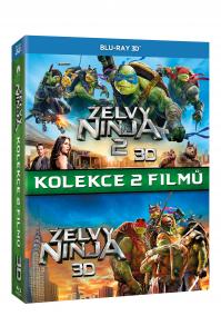 Želvy Ninja kolekce 1.-2. 3D