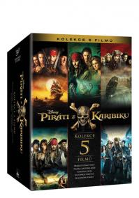 Piráti z Karibiku kolekce 1.-5. 5DVD