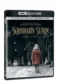 Schindlerův seznam výroční edice 25 let Ultra HD Blu-ray