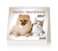 Kalendář stolní 2017 - MiniMax/Mazlíčci