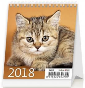 Kalendář stolní 2018 - Mini Kittens