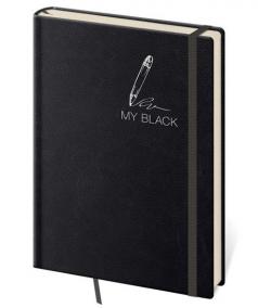 Zápisník My Black - linkovaný S