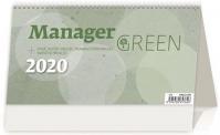 Kalendář stolní 2020 - Manager Green