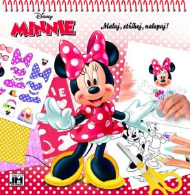 Minnie - Maluj, stříhej, nalepuj