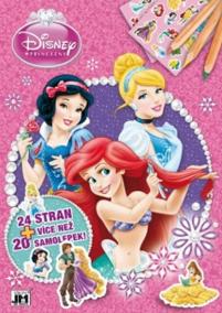 Disney Princezny - Omalovánky A4+