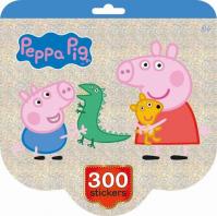 Peppa - Holografický blok samolepek