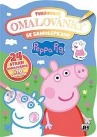 Tvarované omalovánky - Peppa Pig