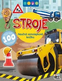 Naučná samolepková knížka - Stroje