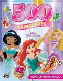 500 samolepek - Disney Princezny