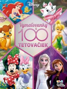 100 tetovačiek s vymaľovankami/ Pre dievčatá100